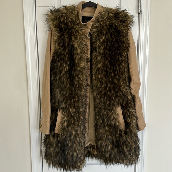 NWT Rachel Zoe Faux Fur Jacket - Picture 4 of 13